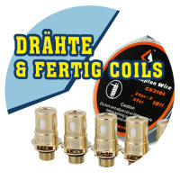 Drähte & Fertig Coils für E-Zigaretten