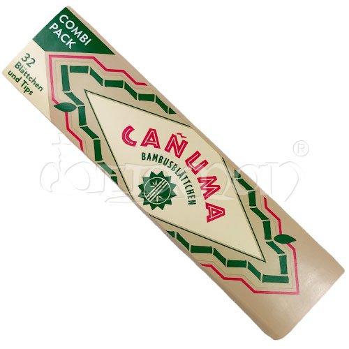 Canuma | King Size Slim | Bambusblättchen | Longpapers + Filtertips