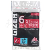 Gizeh | Black Slim Filter XL | 100er Pack
