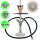 Caesar | 049 C 4er Edelstahl Shisha | Shining Transparent