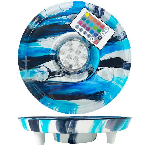 Venoz | LED T1 - LED Untersetzer | Desert Blue