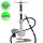 Cyborg Hookah | Darf Wader Shisha Komplett-Set | Silber / Blau