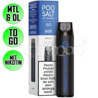 Energy | Pod Salt GO 600 | Einweg E-Zigarette / E-Shisha...