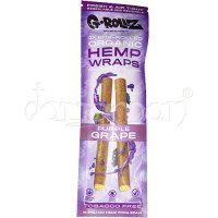 G-Rollz Hemp Wrap | Aromatisierte Blunts | Purple Grape |...