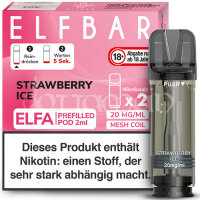 Strawberry Ice | Elfa Pods | Elfbar | 20mg/ml | 2 Stk.
