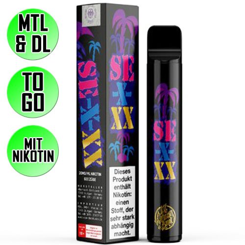 SE-X-XX | 187 Strassenbande | Nikotin 20mg/ml | Einweg E-Zigarette / E-Shisha | 600 Zge
