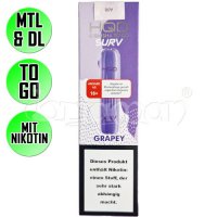 Grapey | HQD Surv | Nikotin 18mg/ml | Einweg E-Zigarette...