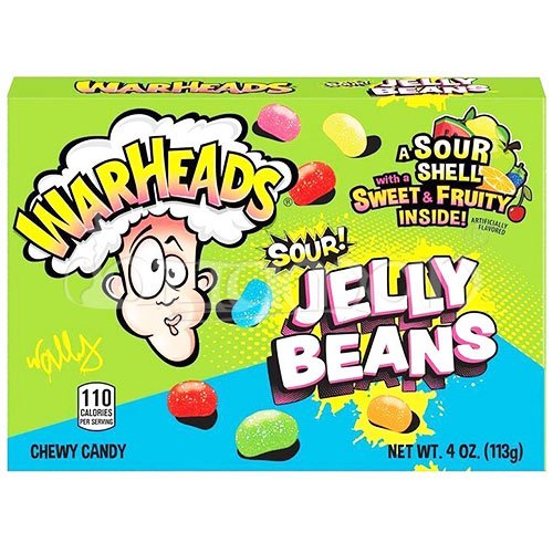Warheads | Sour Jelly Beans | Fruchtgummi | 113g