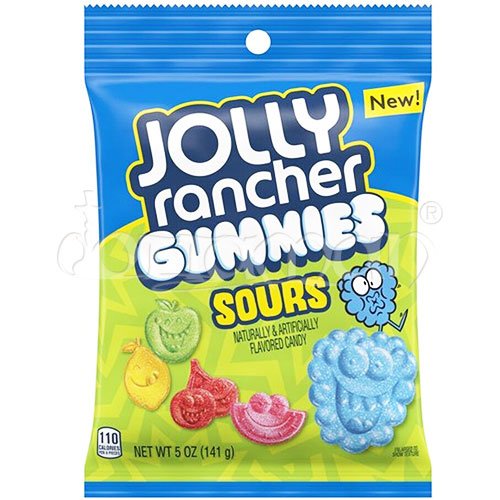 Jolly Rancher | Gummies Sours | Fruchtgummi | 141g
