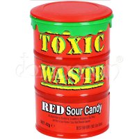 Toxic Waste | Red Sour Candy | Bonbon | 42g