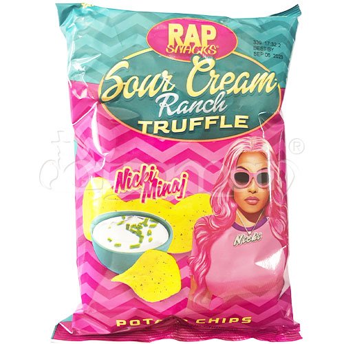 Rap Snack´s | Sour Cream Ranch Truffle Nicki Minaj | Chips | 71g
