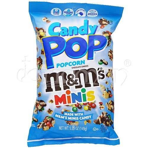 Candy Pop | M&M´s Minis | Popcorn | 149g