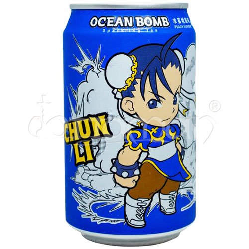 Ocean Bomb | Street Fighter - Chun-Li Peach Tea | Getränk | 330ml
