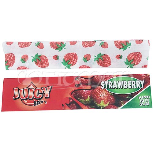 Juicy Jay´s | Strawberry | King Size Slim | Longpapers