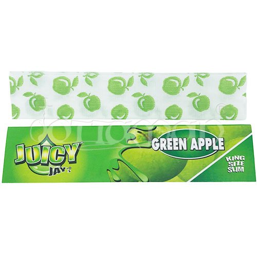 Juicy Jays | Green Apple | King Size Slim | Longpapers
