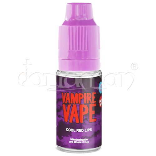 Cool Red Lips | Vampire Vape | Nikotin 3mg/ml | Liquid | 10ml
