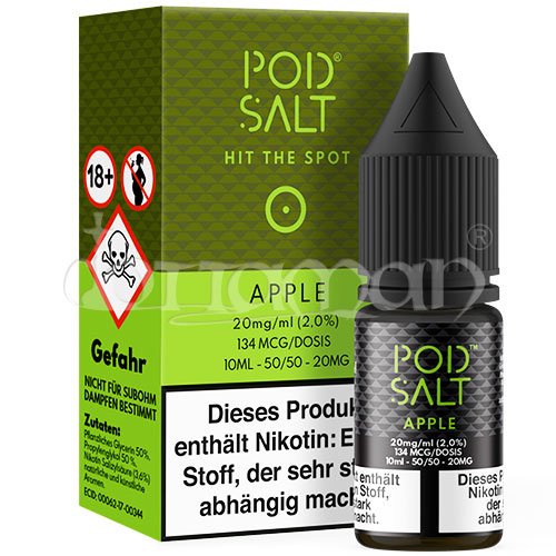 Apple | Pod Salt Core | Nikotin 11mg/ml | Liquid | 10ml