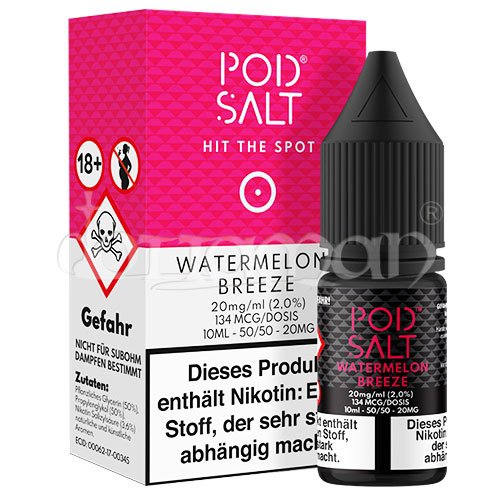 Watermelon Breeze | Pod Salt Core | Nikotin 11mg/ml | Liquid | 10ml