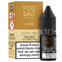 Cuban Creme | Pod Salt Core | Nikotin 20mg/ml | Liquid |...
