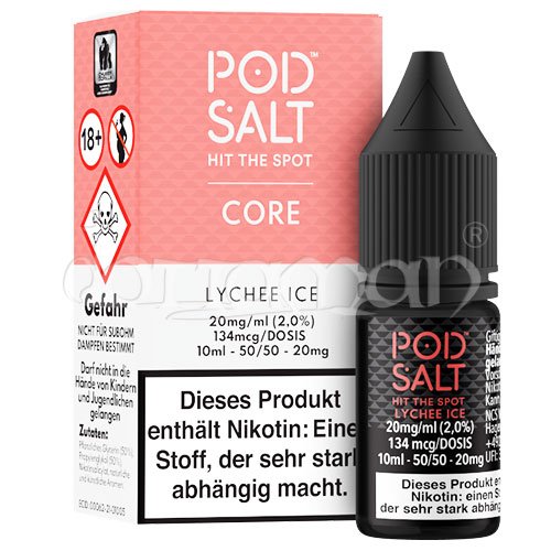 Lychee Ice | Pod Salt Core | Nikotin 20mg/ml | Liquid | 10ml