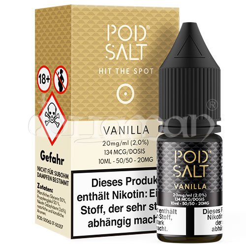 Vanilla | Pod Salt Core | Nikotin 20mg/ml | Liquid | 10ml