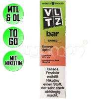 Saurer Apfel | VLTZ Bar Totally Wicked | Nikotin 16mg/ml...