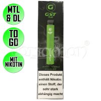 Apple | GST Plus | Nikotin 20mg/ml | Einweg E-Zigarette /...