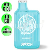 Blueberry | 187 Box | Nikotin 20mg/ml | Einweg...