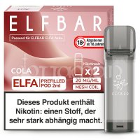 Cola | Elfa Pods | Elfbar | 20mg/ml | 2 Stk.