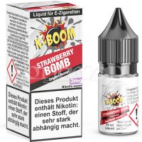 Strawberry Bomb | K-Boom | Nikotin 3mg/ml | Liquid | 10ml
