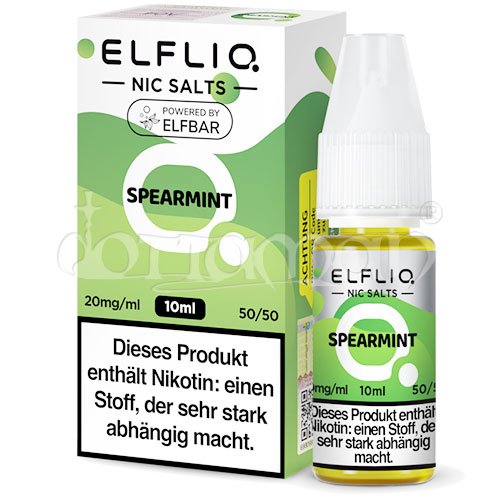 Spearmint | Elfliq by Elfbar | Nikotin 10mg/ml | Liquid | 10ml