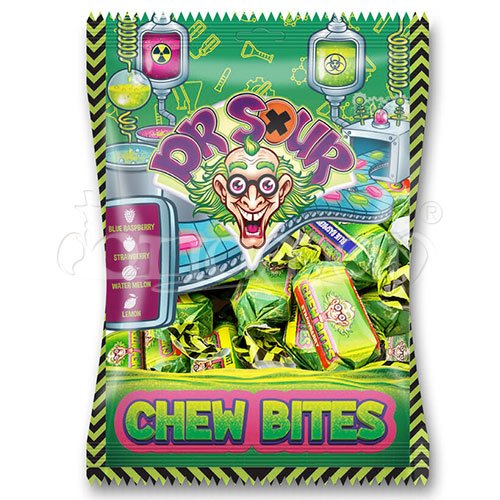 Dr Sour | Chew Bites | Kaubonbons | 180g