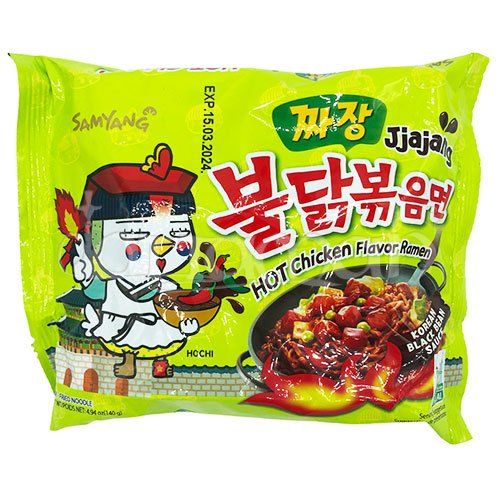 Samyang | Buldak Jjajang Hot Chicken Ramen | Nudeln | 140g