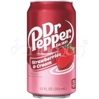 Dr Pepper | Strawberry & Cream | Getränk | 355ml