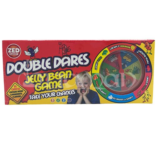 Zed Double Dare Spin Box | Jelly Beans Spiel | Fruchtgummi