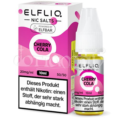 Cherry Cola | Elfliq by Elfbar | Nikotin 10mg/ml | Liquid | 10ml
