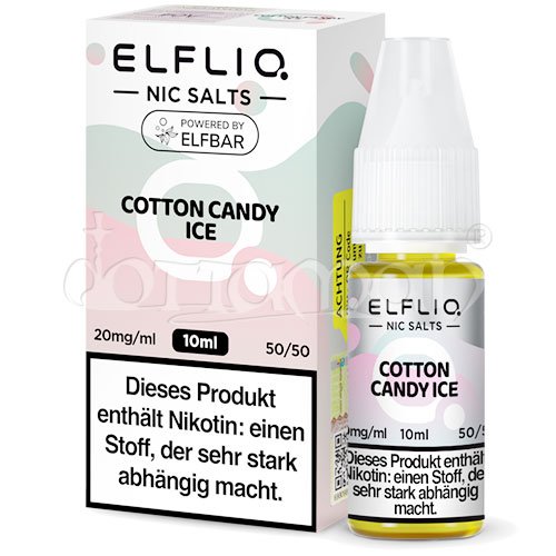 Cotton Candy Ice | Elfliq by Elfbar | Nikotin 10mg/ml | Liquid | 10ml