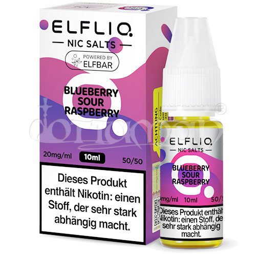 Blueberry Sour Raspberry | Elfliq by Elfbar | Nikotin 10mg/ml | Liquid | 10ml