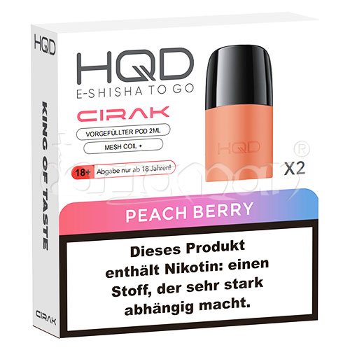 Peach Berry | Cirak Pod | HQD | 18mg/ml | 2 Stk.