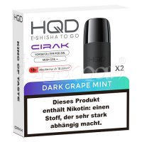 Dark Grape Mint | Cirak Pod | HQD | 18mg/ml | 2 Stk.