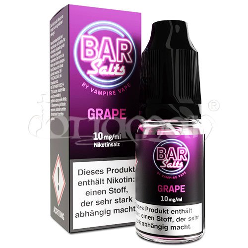 Grape | Vampire Vape Bar Salts | Nikotin 10mg/ml | Liquid | 10ml