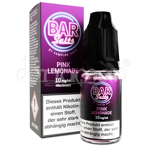Pink Lemonade | Vampire Vape Bar Salts | Nikotin 10mg/ml | Liquid | 10ml