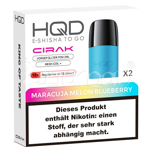 Maracuja Melon Blueberry | Cirak Pod | HQD | 18mg/ml | 2 Stk.