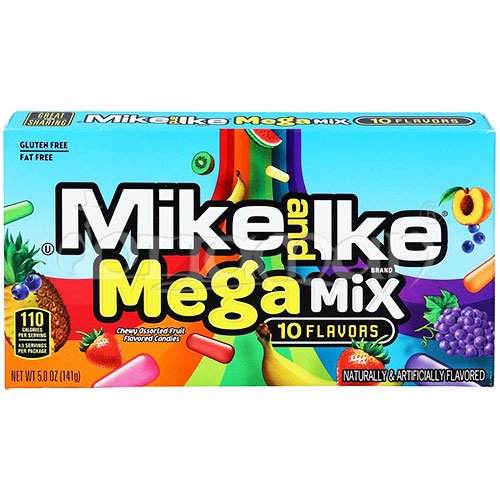 Mike and Ike | Mega Mix | Fruchtgummi | 141g