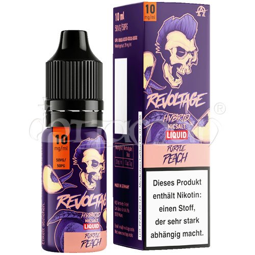 Purple Peach | Revoltage | Nikotin 10mg/ml | Liquid | 10ml