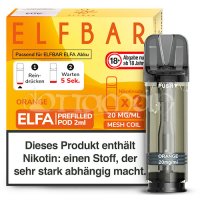 Orange | Elfa Pods | Elfbar | 20mg/ml | 2 Stk.