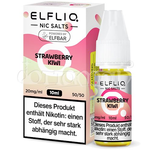 Strawberry Kiwi | Elfliq by Elfbar | Nikotin 20mg/ml | Liquid | 10ml