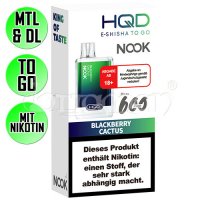 Blackberry Cactus | HQD Nook | Nikotin 18mg/ml | Einweg...