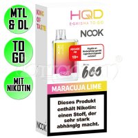 Maracuja Lime | HQD Nook | Nikotin 18mg/ml | Einweg...