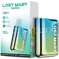 Lost Mary | Tappo Akku | E-Zigaretten Akkutrger | Blau Grn